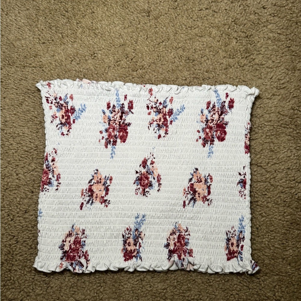 XOXO Floral Smocked Tube Top